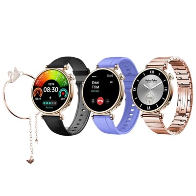 Montre Connectée HAINO TEKO RW-43 + Bracelet + 3 Ceintures - Gold Montre Connectée HAINO TEKO RW-43 + Bracelet + 3 Ceintures - Gold