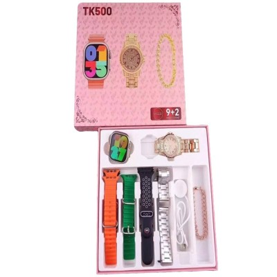 Montre Connectée Smart Watch TK500 – Écran Tactile & Suivi Santé