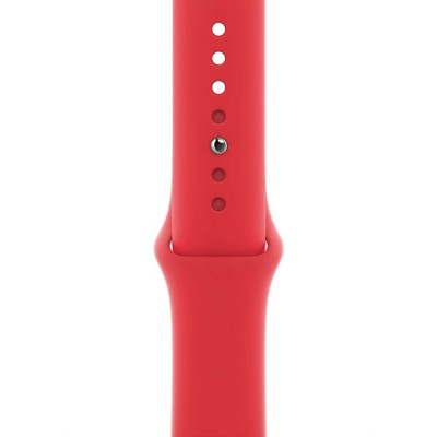 Bracelet En Silicone Pour Montre Connectée Rouge Bracelet En Silicone Pour Montre Connectée Rouge