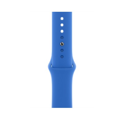 Bracelet En Silicone Pour Montre Connectée bleu