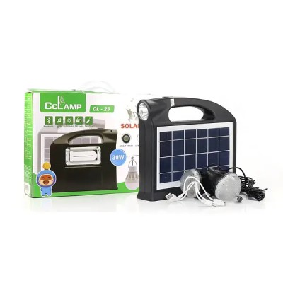 Solar Music CL‑23 – Station Solaire Portable Avec Eclairage