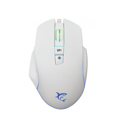 Souris Gamer Gareth-W Requin Blanc – 6400 DPI Souris Gamer Gareth-W Requin Blanc – 6400 DPI