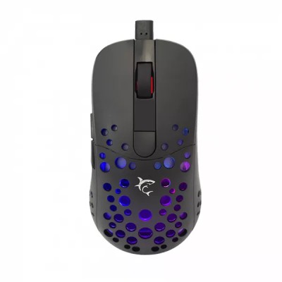 Souris Gamer Tristan Requin Blanc – GM-9004 – 12 000 DPI – RGB – Noir