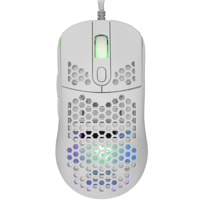 Souris Gamer Galahad Requin Blanc – GM‑5007 – 6 400 DPI