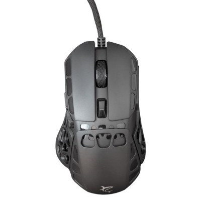 Souris Gamer Ector Requin noir – GM‑5016 – 12 400 DPI – RGB