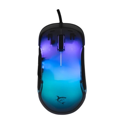 Souris Gamer Mordred Requin Noir – GM‑5017 – 12 800 DPI – RGB