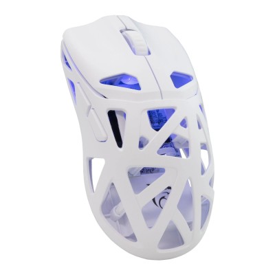 Souris Gamer Dagonet Requin Bleu/Violet – WGM‑5019 – 24 000 DPI – RGB – Sans fil