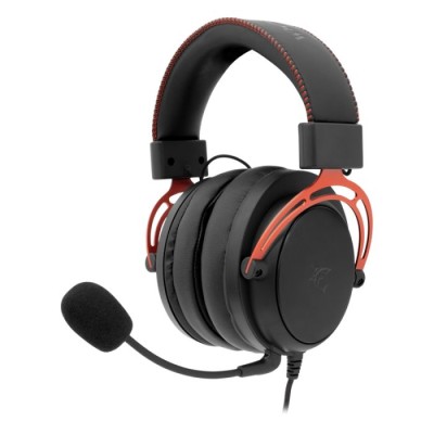 Casque White Shark GH-2341 Gorilla - Noir/Rouge