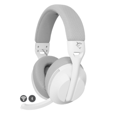 Casque Sans Fil White Shark WGH-2441 Falcon - Blanc/Gris