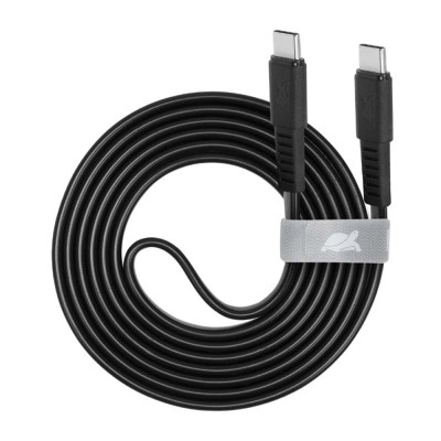 Rivapower  PS6005 BK12 – Type-C to Type-C 2.0 Cable, 1.2m, Black