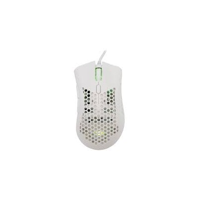 Barracuda BGM-031 Coral – Souris Gaming Filaire, 12 800 DPI, Blanc