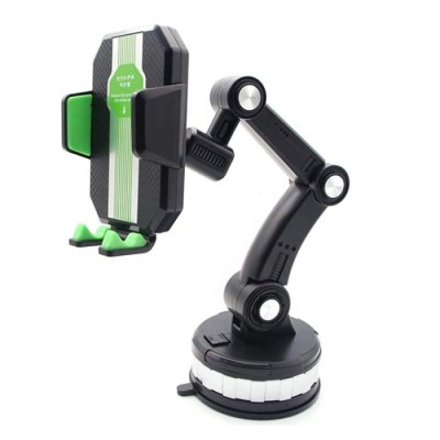 Support Voiture ZP‑X0566 – Support Universel A Bouton‑Poussoir, 360°, Noir