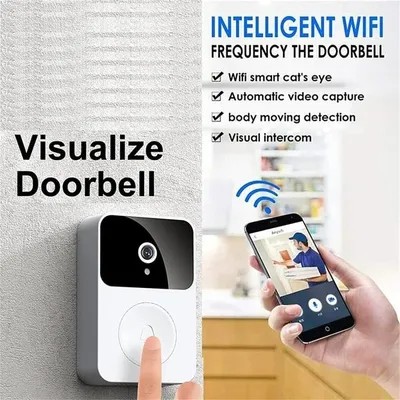 Caméra De Sonnette Z40 – Sans fil, HD, Wi-Fi Caméra De Sonnette Z40 – Sans fil, HD, Wi-Fi