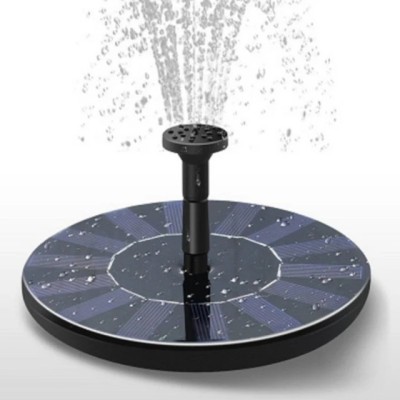 Pompe De Fontaine Solaire – Flottante, 1W, 6 Buses, Pour Bain D’Oiseaux Et Étangs Pompe De Fontaine Solaire – Flottante, 1W, 6 Buses, Pour Bain D’Oiseaux Et Étangs