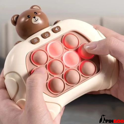 Jeu De Réflexe "Fast Push" – Puzzle Électronique A Boutons Lumineux Jeu De Réflexe "Fast Push" – Puzzle Électronique A Boutons Lumineux