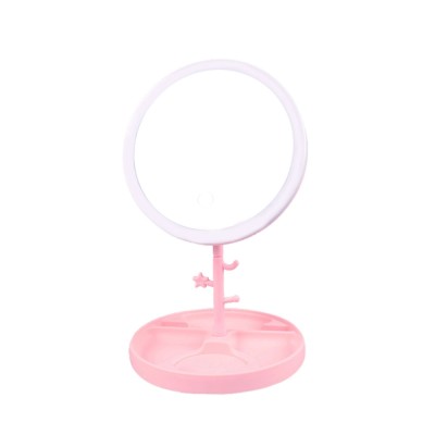 Miroir Cosmétique LED AY001-2 – Éclairage Réglable, Miroir De Maquillage Haute Définition