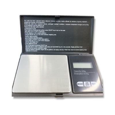 Balance Électronique De Poche Deluxe Lizzy® – Précision 0.01g à 200g Pour Bijoux Et Or