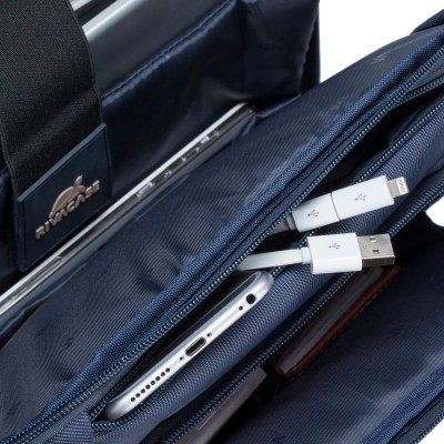 Sac A Dos RIVACASE 8262 – Bleu – Pour Ordinateur Portable 15.6"