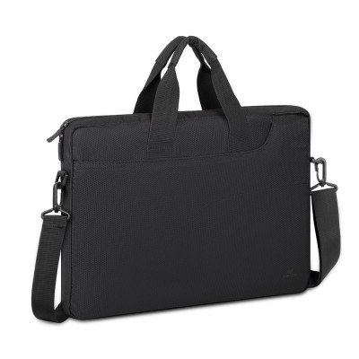 Sacoche A Bandoulière RIVACASE 8035 – Noire – Pour Ordinateur Portable 15,6"