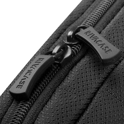 Sacoche A Bandoulière RIVACASE 8035 – Noire – Pour Ordinateur Portable 15,6"