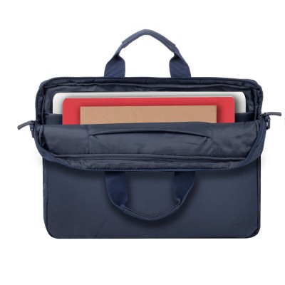 Sacoche A Bandoulière RIVACASE 8035 – Bleue – Pour Ordinateur Portable 15,6"