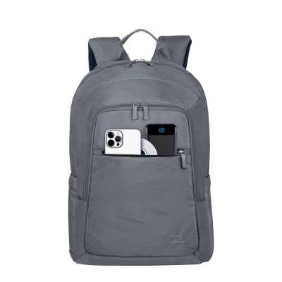 Sac A Dos RIVACASE 7561 – Gris – ECO – Pour Ordinateur Portable 15,6"