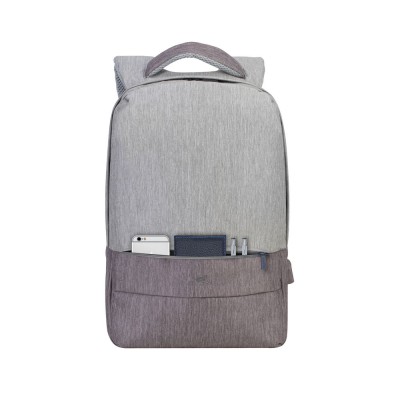 Sac A Dos Anti-Vol RIVACASE 7562 – Gris/Moka – Pour Ordinateur Portable 15,6" Sac A Dos Anti-Vol RIVACASE 7562 – Gris/Moka – Pour Ordinateur Portable 15,6"