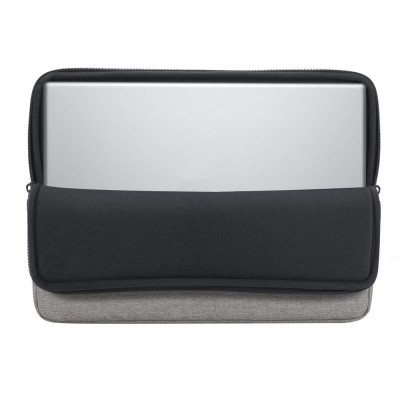 Pochette RIVACASE 7703 – Gris – ECO – Pour Ordinateur Portable 13,3" à 14" Pochette RIVACASE 7703 – Gris – ECO – Pour Ordinateur Portable 13,3" à 14"
