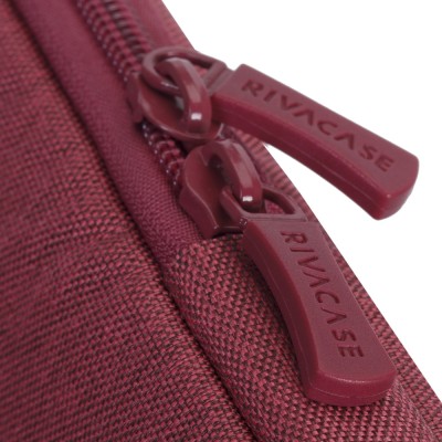 Pochette RIVACASE 7703 – Rouge – ECO – Pour Ordinateur Portable 13.3"–14"