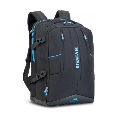 Sac A Dos Professionnel RIVACASE 7860 ECO – Noir – Pour Gamer – Ordinateur Portable 17,3"