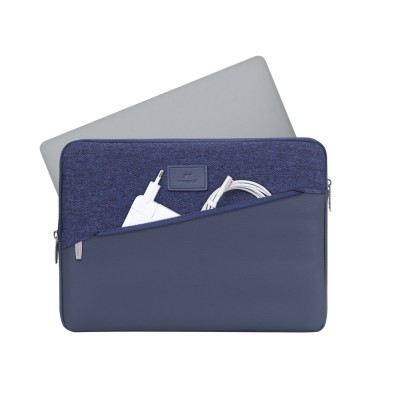 Pochette RIVACASE 7903 – Bleue – Pour MacBook Pro 13" / Ordinateur 13.3"