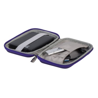 Étui RIVACASE 9101 Ultraviolet Pour Disque Dur Externe Portable 2,5" Étui RIVACASE 9101 Ultraviolet Pour Disque Dur Externe Portable 2,5"