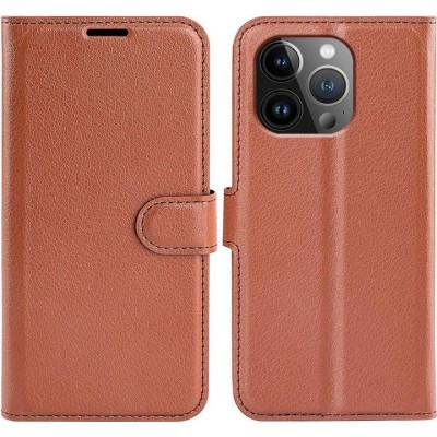 Coque De Protection En Silicone Tpu Souple Marron Pour Iphone 15 Pro Max