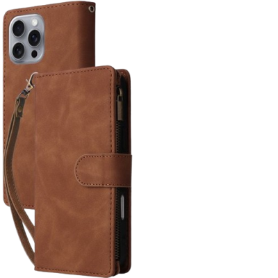 Coque De Protection En Silicone Tpu Souple Marron Pour Iphone 16 Pro