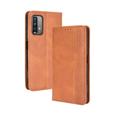 Coque De Protection En Silicone Tpu Souple Marron Pour Redmi 9T