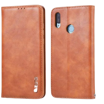 Coque De Protection En Silicone Tpu Souple Marron Pour Huawei Y6 2019