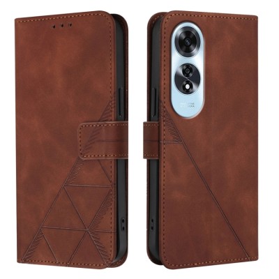 Coque De Protection En Silicone Tpu Souple Marron Pour Oppo A60