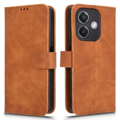 Coque De Protection En Silicone TPU Souple Marron Pour Oppo A3X
