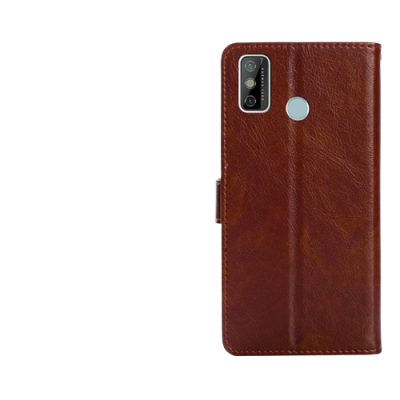 Coque De Protection En Silicone TPU Souple Marron Pour Infinix Smart Spark 6 Go
