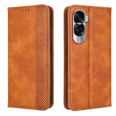 Coque De Protection En Silicone TPU Souple Marron Pour Honor 90 Lite