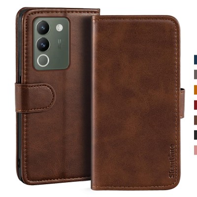 Coque De Protection En Silicone TPU Souple Marron Pour Vivo V30 / V30 Pro