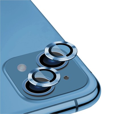 Verre Trempé Rond Full Glue Pour Lentille Iphone 13 Bleu Verre Trempé Rond Full Glue Pour Lentille Iphone 13 Bleu