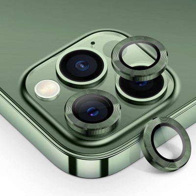 Verre Trempé Rond Full Glue Pour Lentille Iphone 13 Pro Max Vert Alpin Verre Trempé Rond Full Glue Pour Lentille Iphone 13 Pro Max Vert Alpin