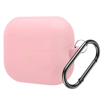 Étui Silicone Avec Mousqueton Pour Airpods Buds 3 Pro