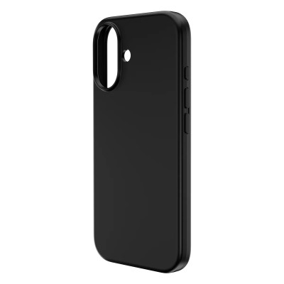 Coque En Silicone Douce Avec Anneau Magnétique Compatible MagSafe Pour iPhone 16