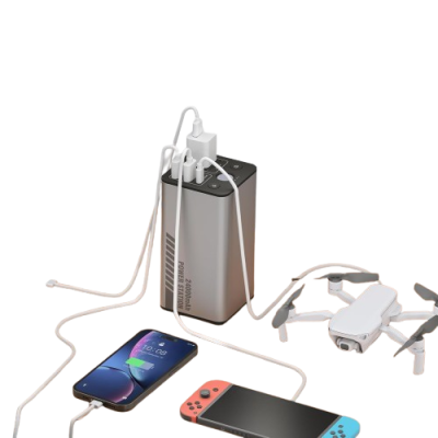 Power Bank Bavin 80000mah Avec Charge Rapide Et Lampe Led – Noir Power Bank Bavin 80000mah Avec Charge Rapide Et Lampe Led – Noir