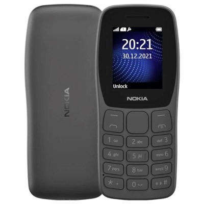 Téléphone Portable Nokia 105 - Double SIM - Noir