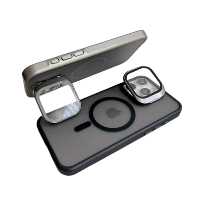 Coque Antichoc À Texture Peau Mate Avec Support Intégré Et Charge Magnétique Sans Fil Pour iPhone 11 À 15 Pro Max Coque Antichoc À Texture Peau Mate Avec Support Intégré Et Charge Magnétique Sans Fil Pour iPhone 11 À 15 Pro Max