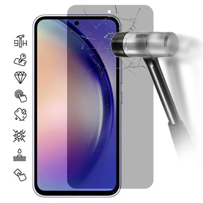 Verre Trempé Confidentialité Super Big Arc 9H Pour Samsung Galaxy A55