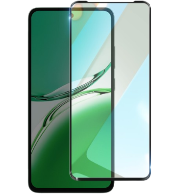 Film En Verre Trempé Super Glass 3D Anti-Espion Et Anti-Statique Pour Oppo Reno 12F